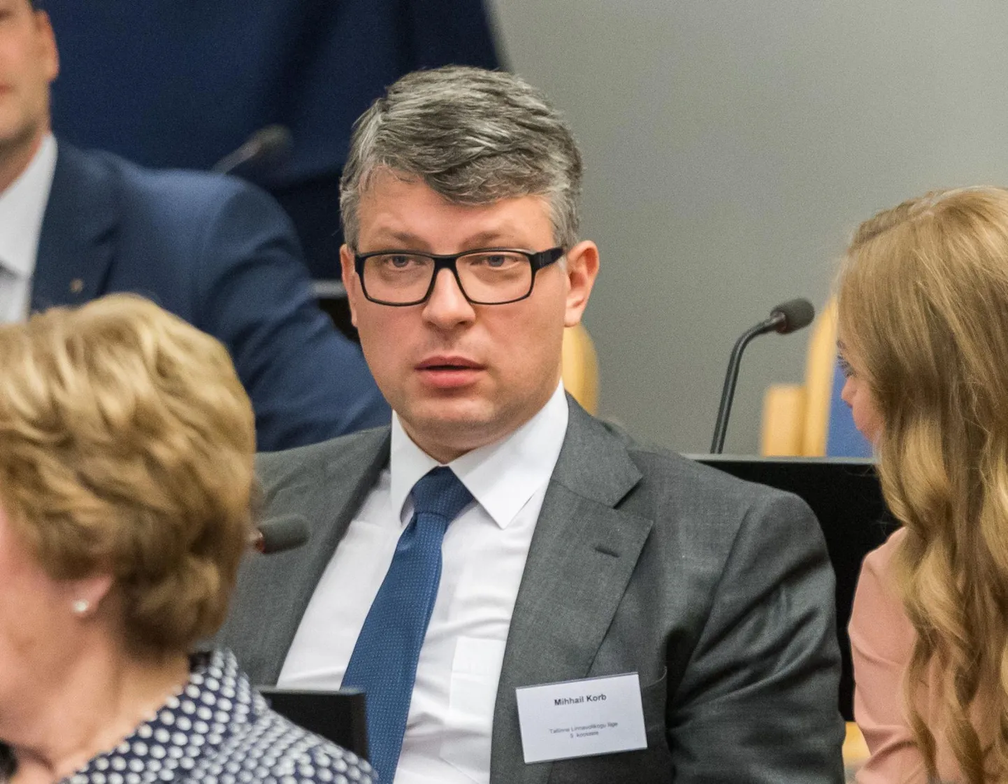 Keskerakonna peasekretär Mihhail Korb