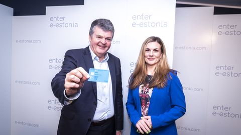 ФОТО ⟩ Важный бельгийский чиновник торжественно стал э-резидентом Эстонии