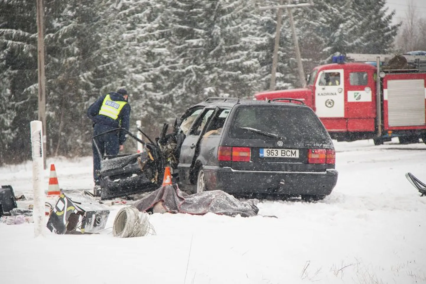 Eelmise aasta rängim õnnetus juhtus 3. novembril Kariväraval. Kaubiku ja sõiduauto kokkupõrkes hukkusid kõik autodes olnud kolm inimest.