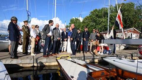 GALERII! President avas Pärnus Draakon-klassi purjetamise Euroopa meistrivõistlused
