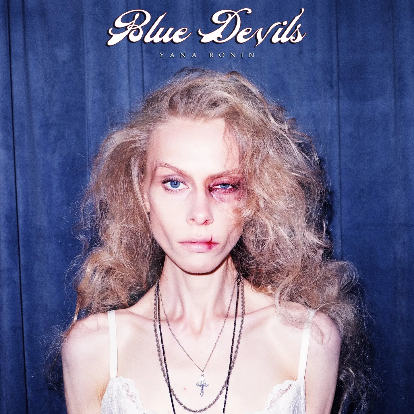 Yana Ronini uue albumi «Blue Devils» kaanepilt.
