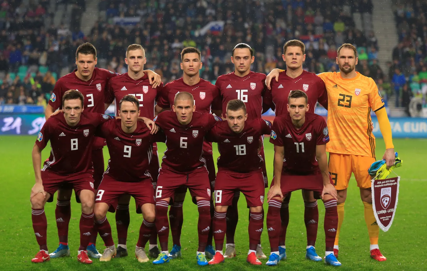 Latvijas izlases futbolisti