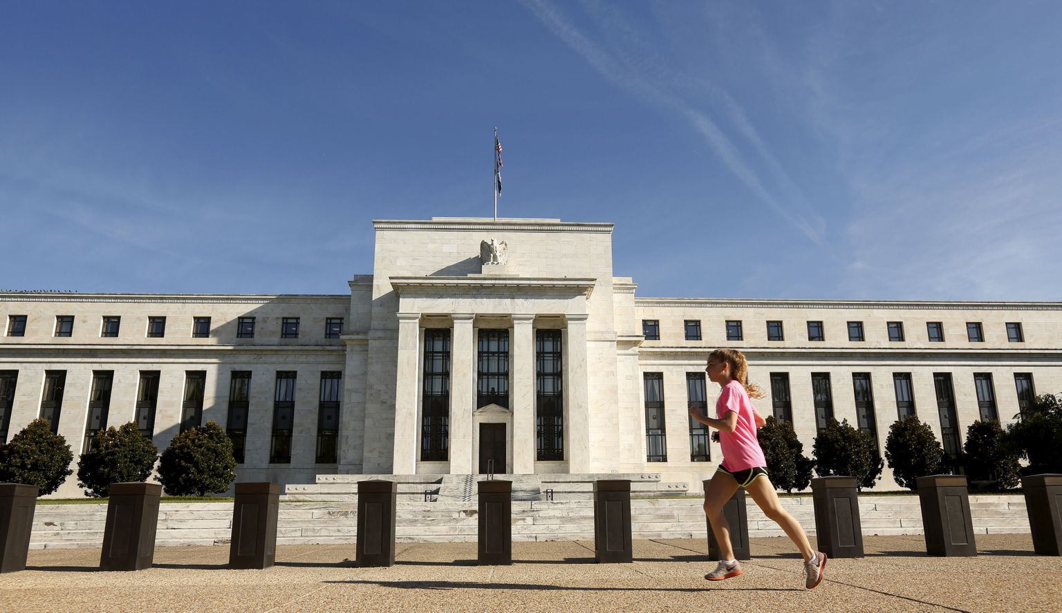 USA keskpanga (Föderaalreservi) peahoone Washingtonis.