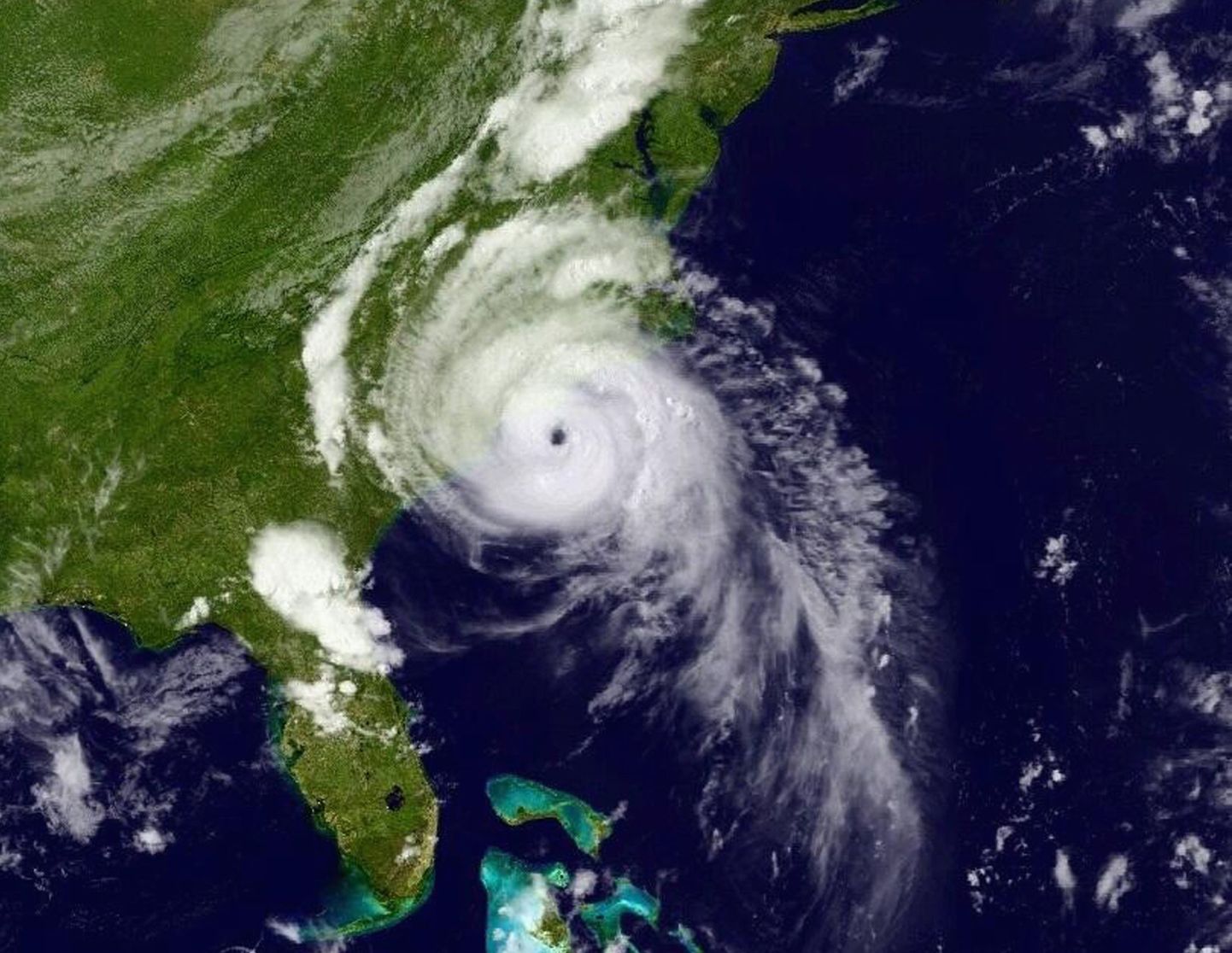 Orkaan Arthur USA idarannikul