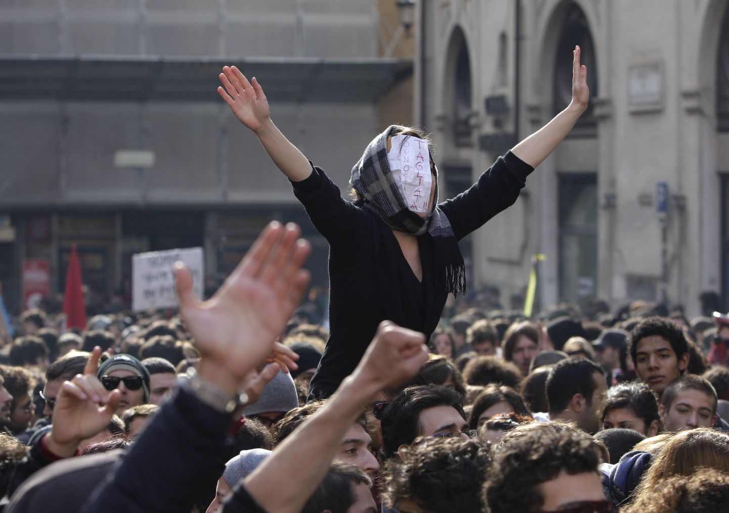 Üliõpilaste protest Roomas