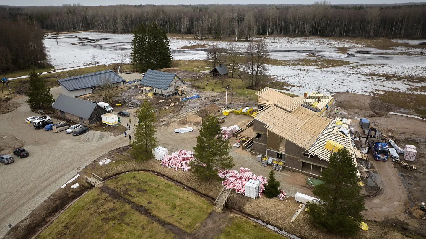 Soomaa külastuskeskuse sarikapidu toimus eile.