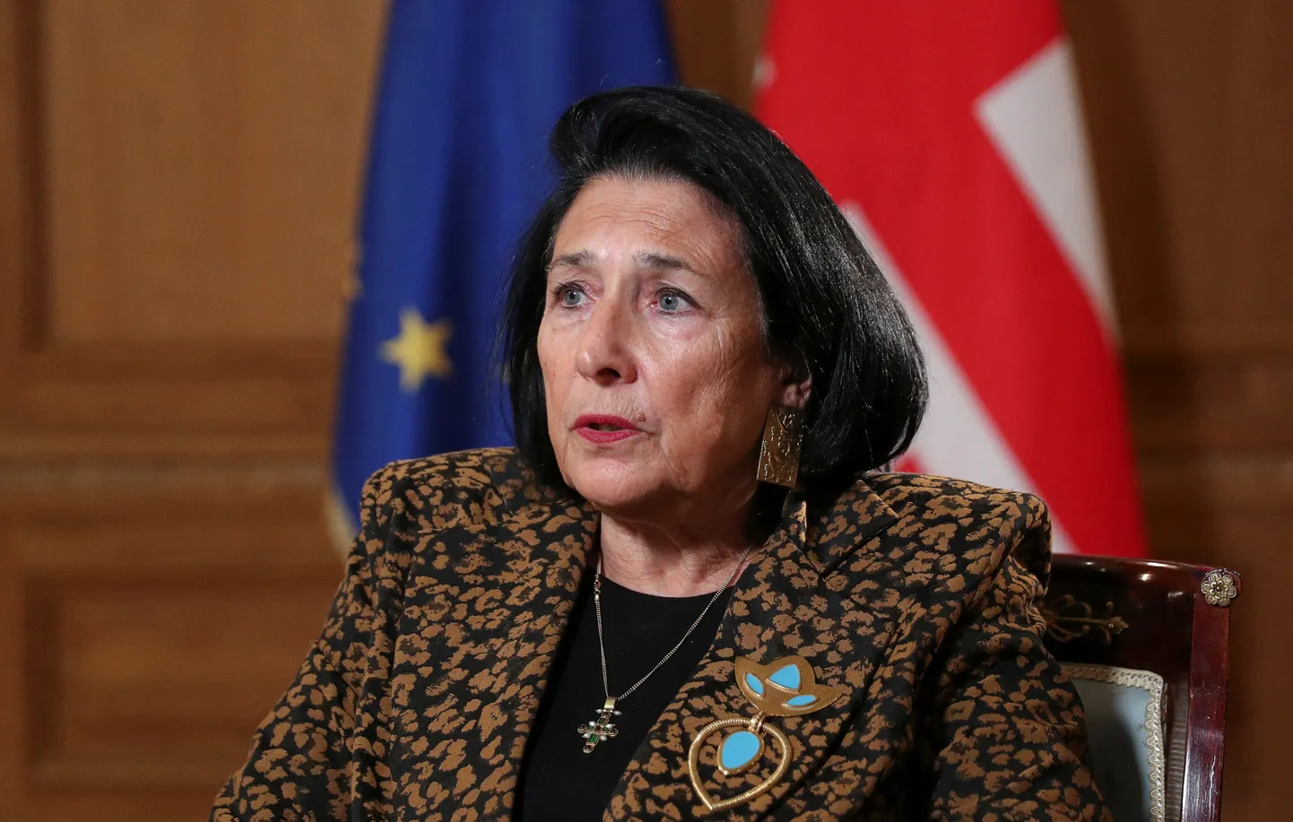 Gruusia president Salome Zurabišvili.