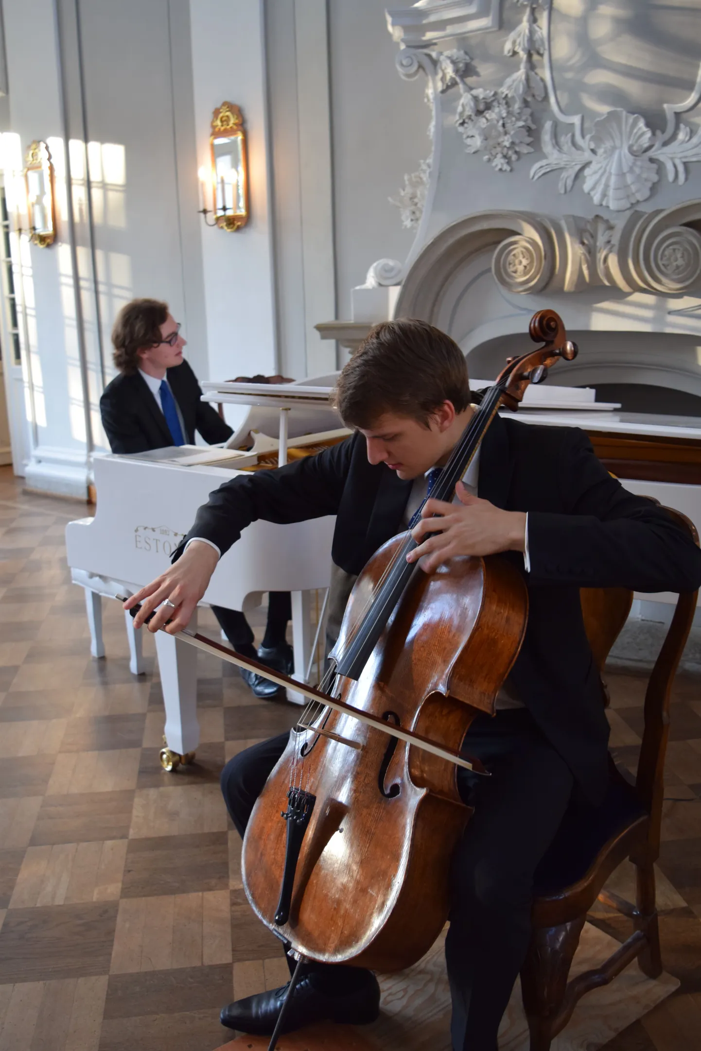 Marcel Kits & Rasmus Raide musitseerimas Lossimuusika kontserdil 17. septembril 2017.