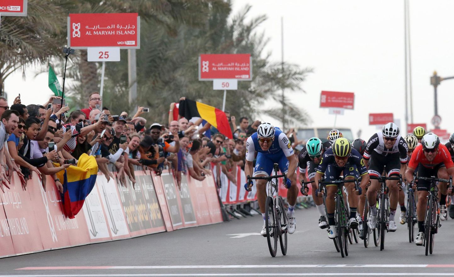 Marcel Kittel võitis Abu Dhabi velotuuri teise etapi