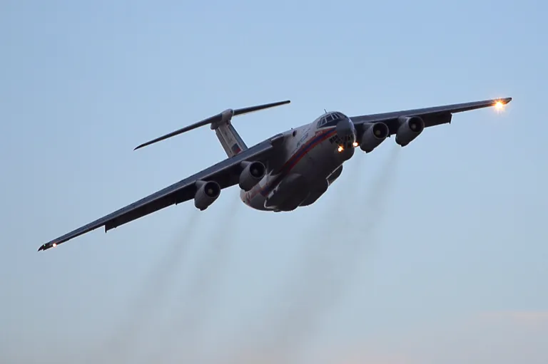 Il-76 lennuk. Alexei Shtokal/TASS/Scanpix