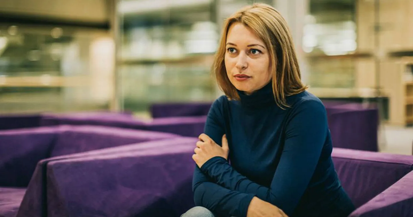 Sērijas koordinatore un žurnāliste Inga Spriņģe.