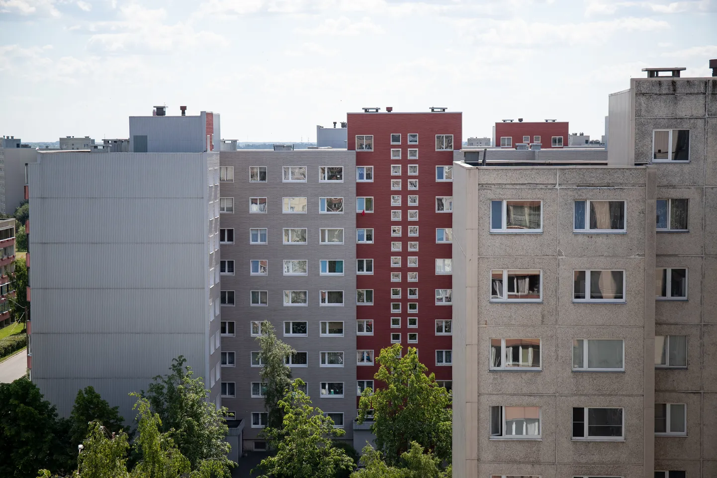 Многоквартирные дома в Ласнамяэ, Таллинн