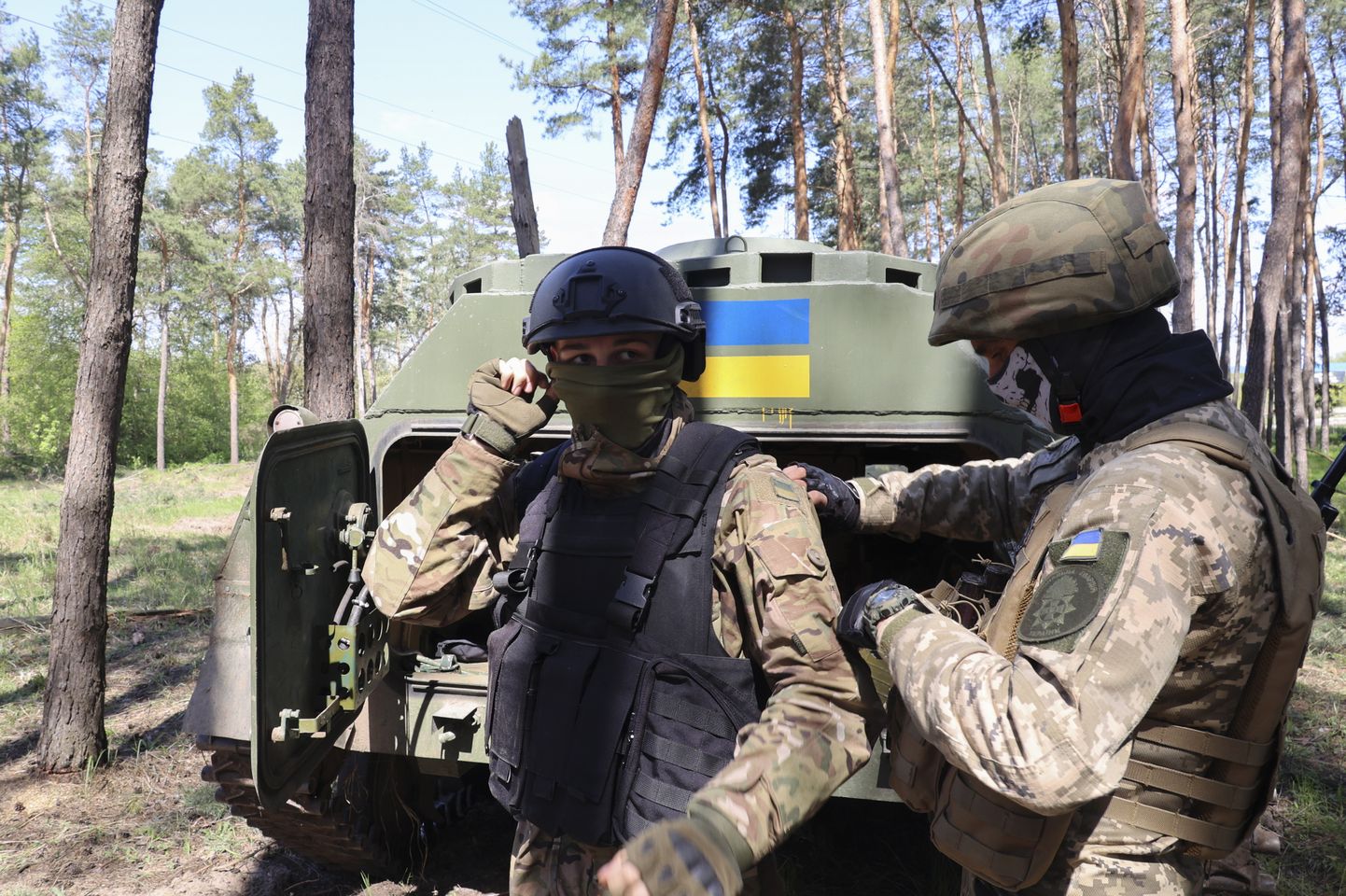 Ukraina rahvuskaardi võitlejad. Foto on illustratiivne.