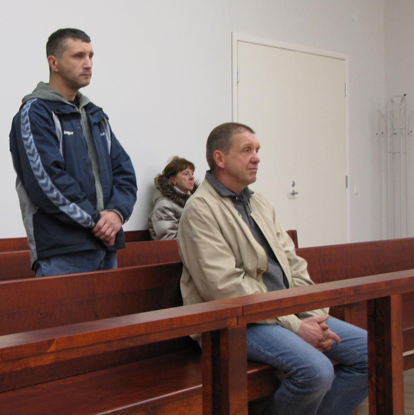 Surmaavarii kohtuprotsessil esines Marko Kadak (vasakul) kannatanu ja Osvald Puu süüdistatavana.