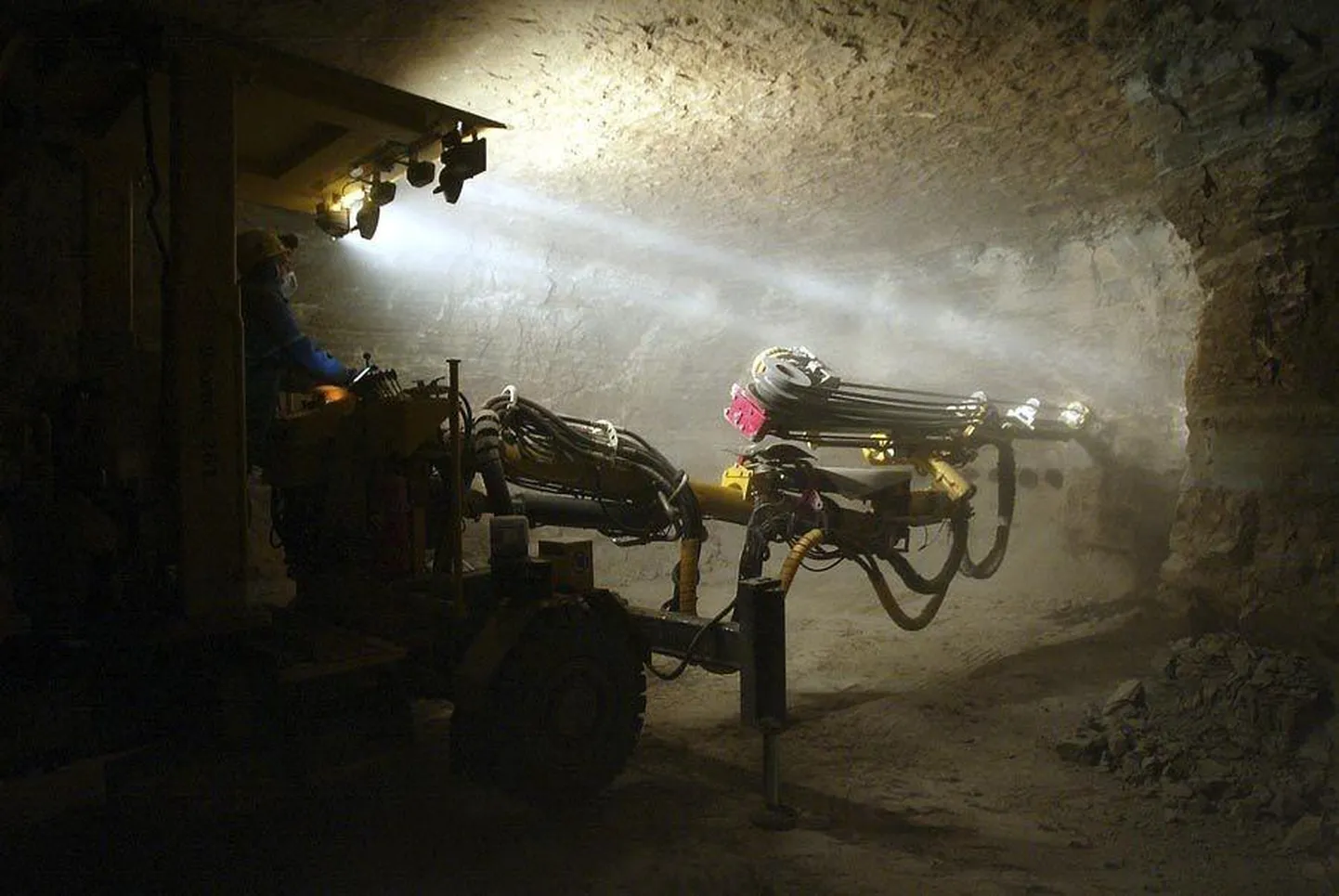 Estonia kaevandus 2006. aasta sügisel. Pilt on artiklit illustreeriv.