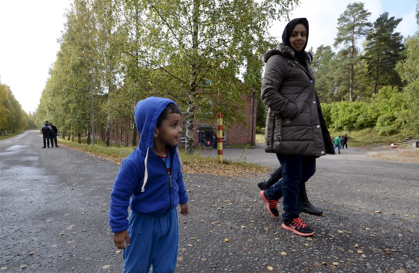 Iraagi varjupaigataotlejad 2015. aasta septembris Lahtis.