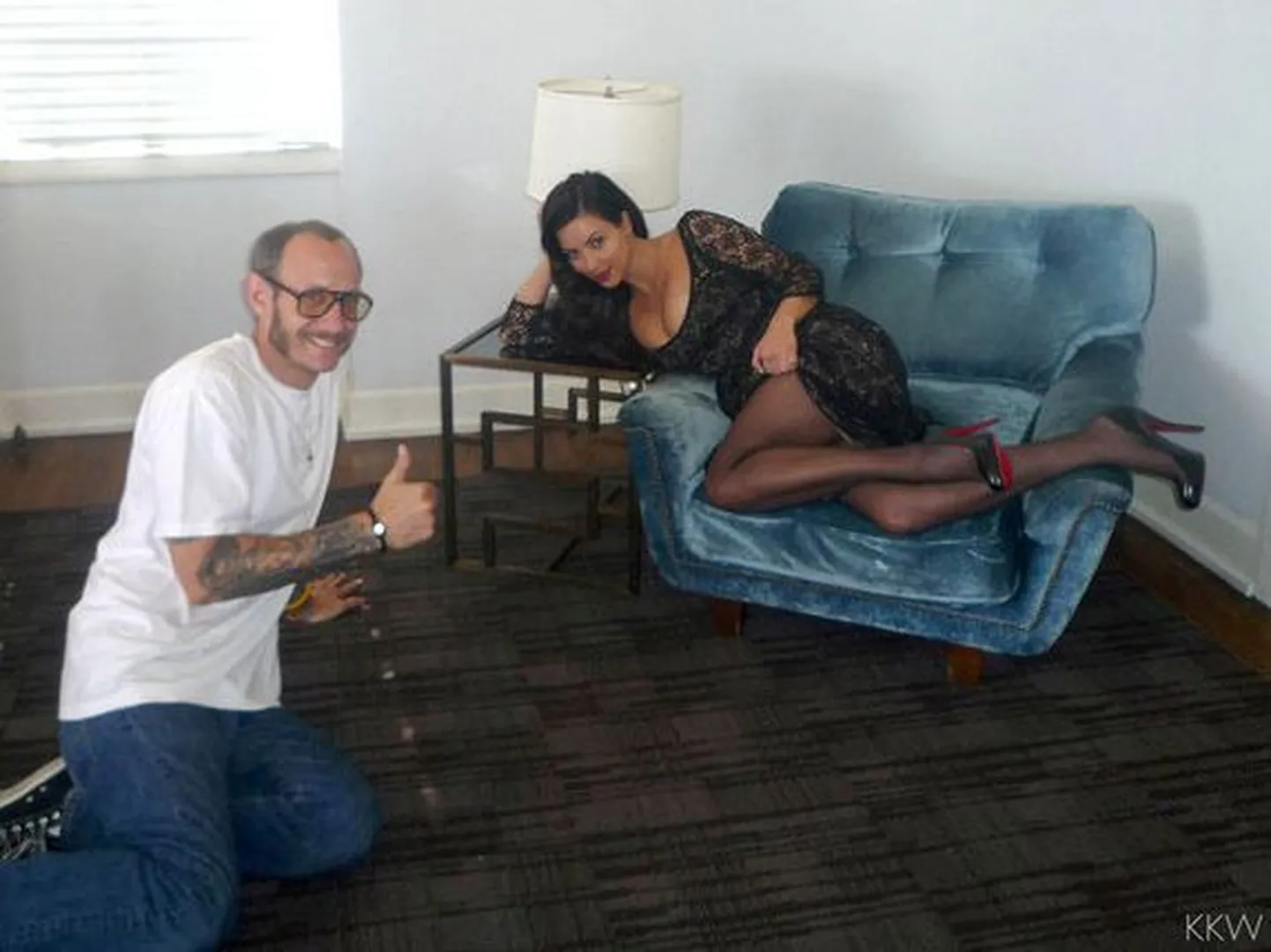 Terry Richardson töötamas