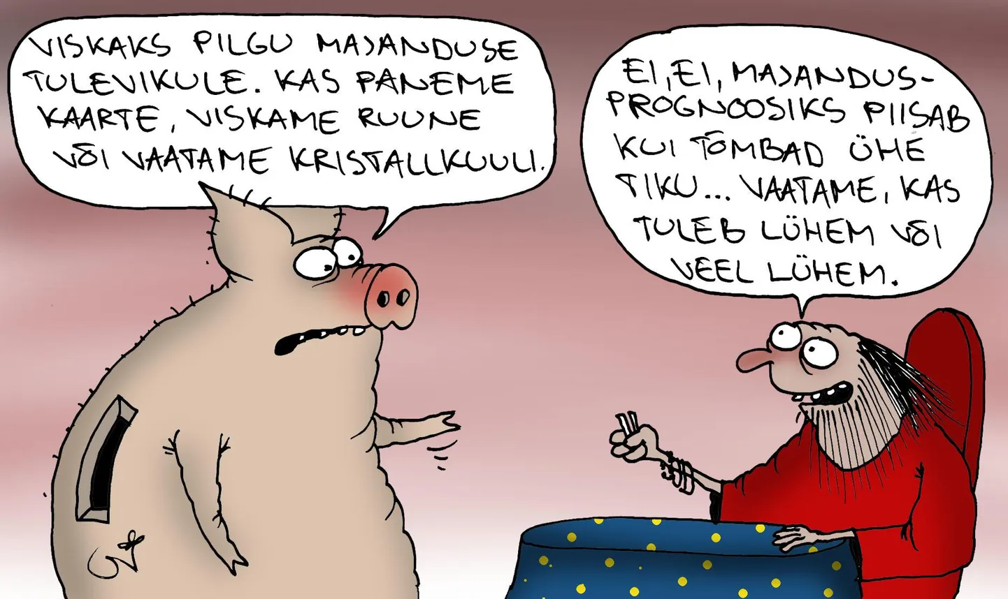 Päeva karikatuur FOTO: Urmas Nemvalts