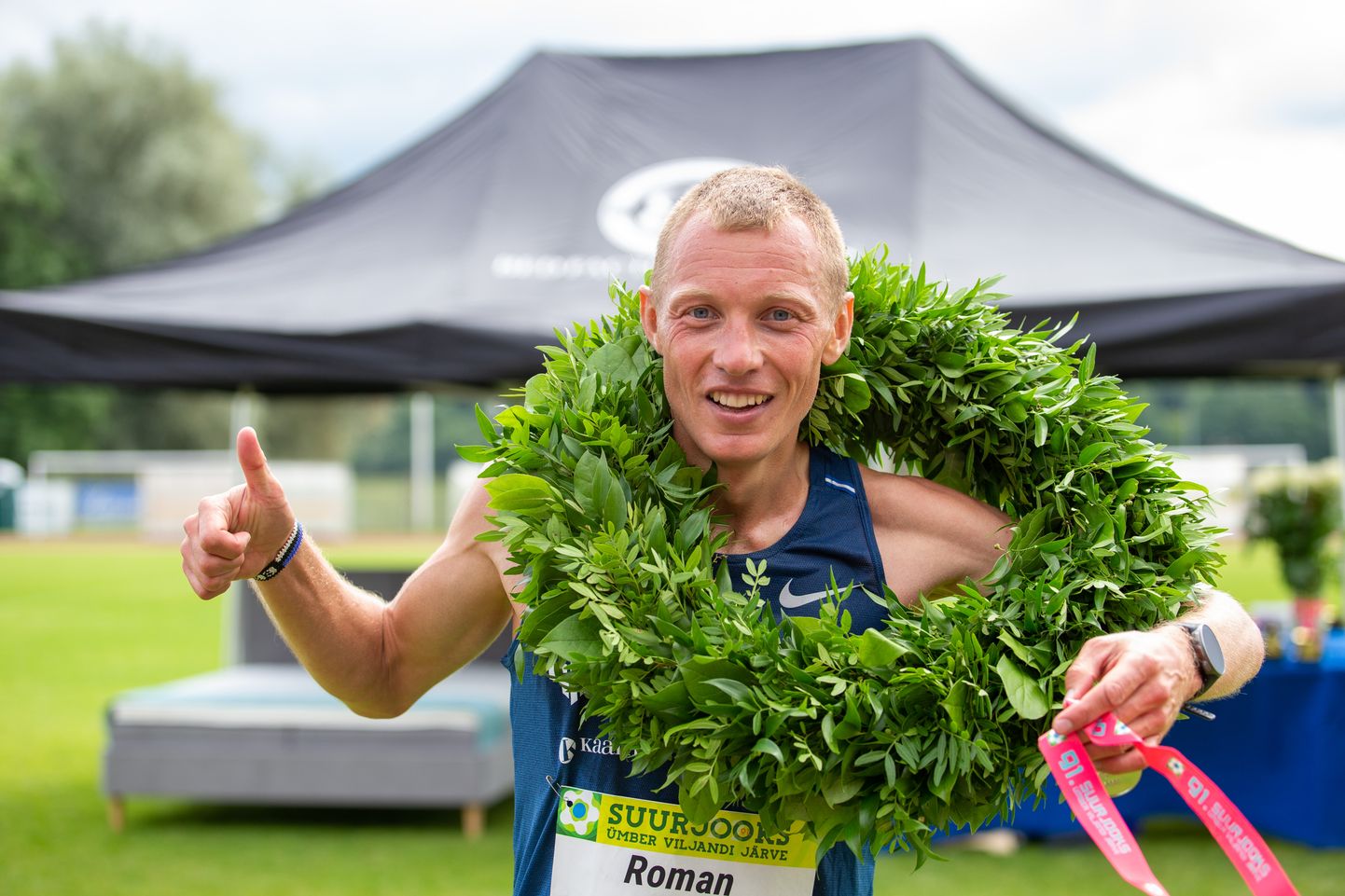 Roman Fost läheb Tartu linnamaratonile võitu ja rekordit püüdma.