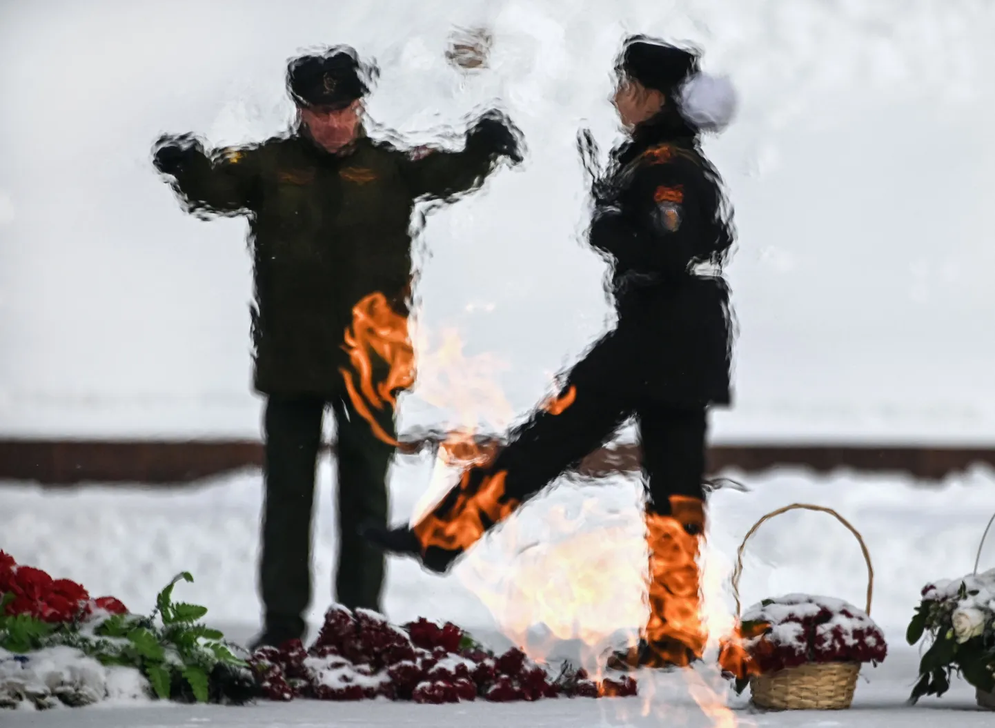 Igavene tuli Poklonnaja mäe memoriaalil.