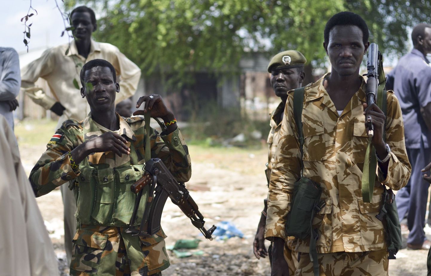 Lõuna-Sudaani valitsuse sõdurid