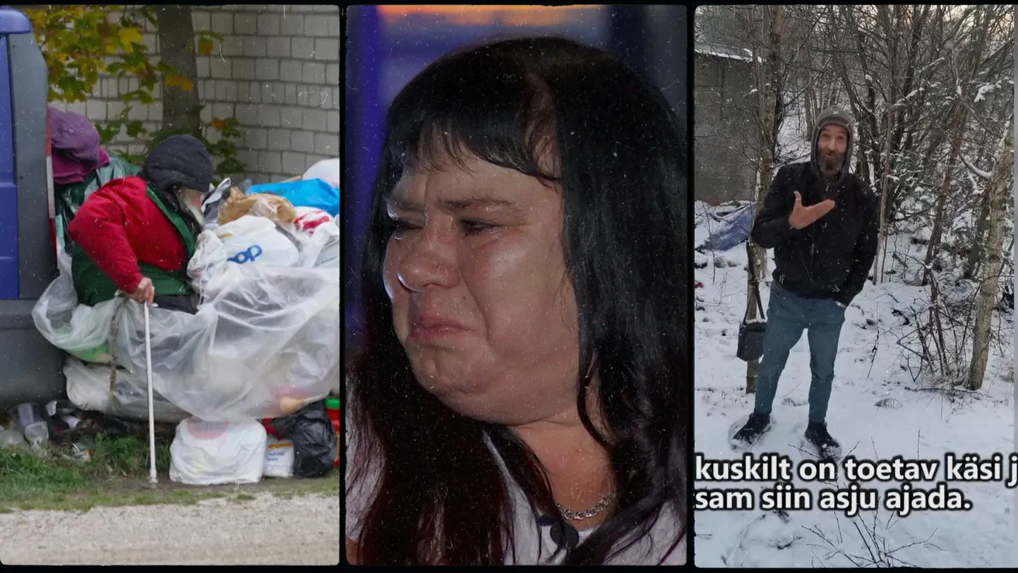 Kuuuurija lood 2021. aastal: Prügimees juhannes, Kaja Linkmann ning telgis elanud Jüri.
