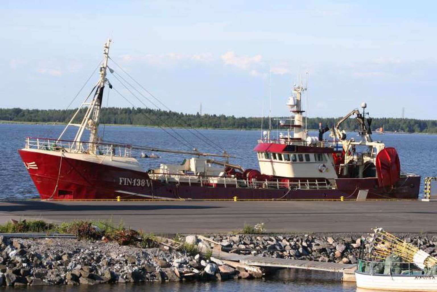 Eesti firmale Morobell kuuluv kalalaev Nessie sõidab Soome lipu all