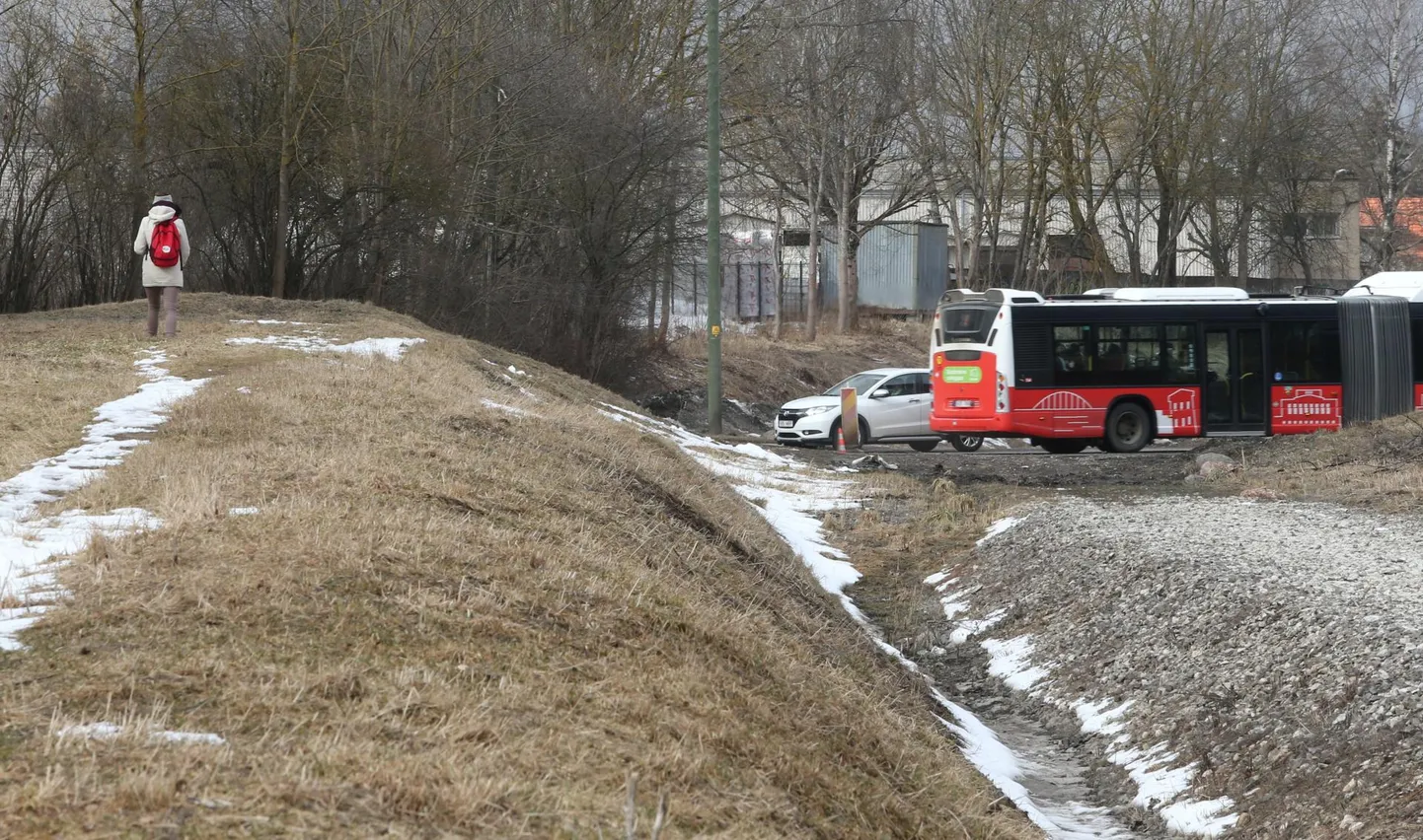 Sadamaraudtee koridorist Võru ja Tähe tänava vahel peaks saama tulevikus piklik park, kus on puud ja kergliiklusteed.