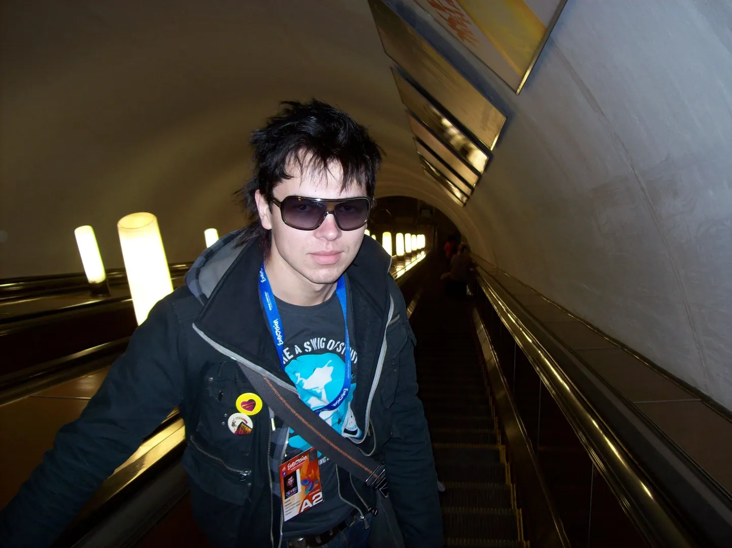 Indrek Galetin Moskvas metroos