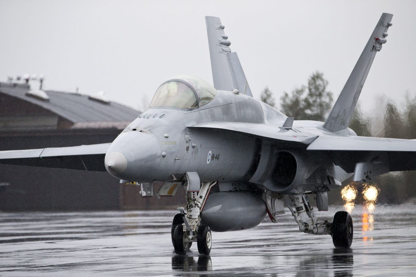 Soome õhujõudude F/A-18 Hornet.
