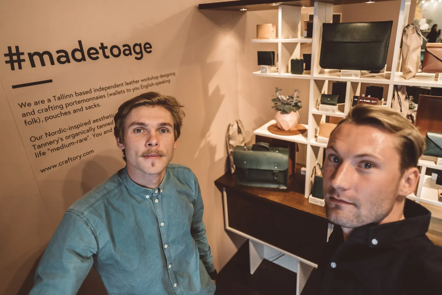 Craftory nahatöökoda avas oma esimese poe Londonis, Netil Marketil