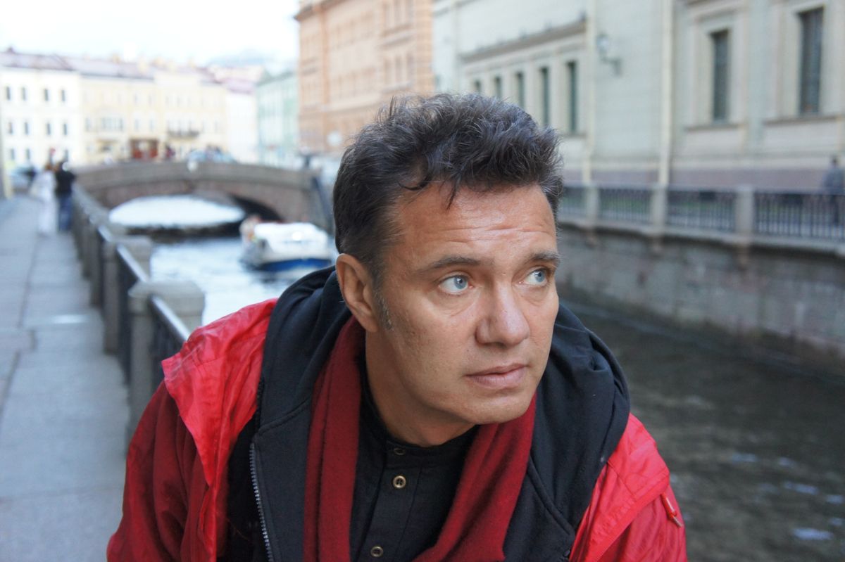 Михаил Борзыкин в Санкт-Петербурге накануне отъезда из РФ.
