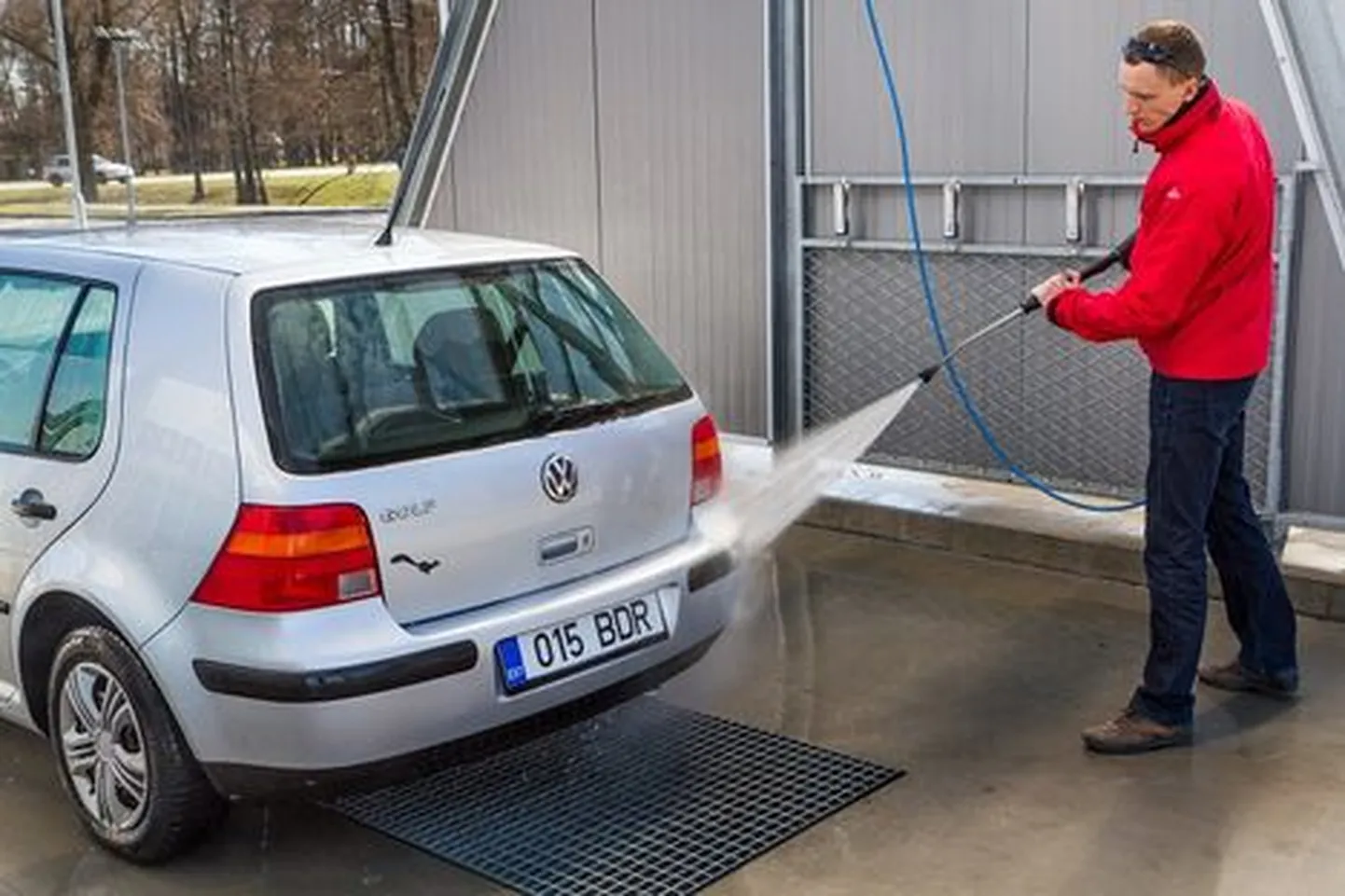 Autolehe pesulatest