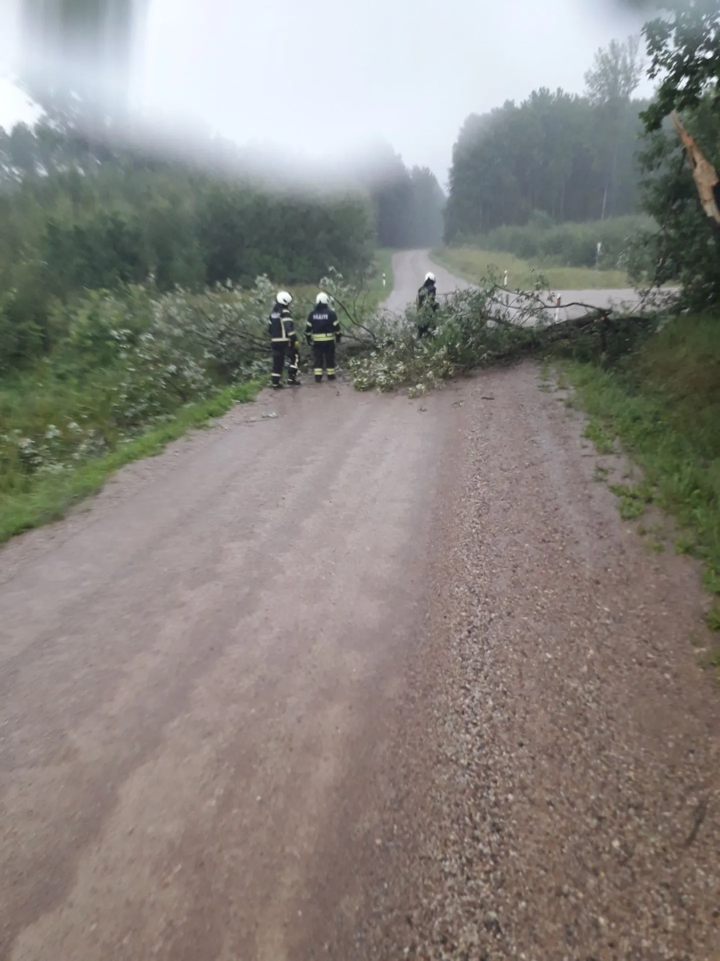 Päästjate abi läks vaja ka Põlvamaal Mägiotsa külas.