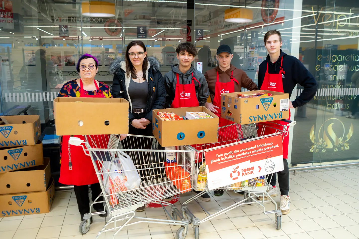 Maire Kivi, Monika Traumann, Risto Toming, Juss Jaakson, Karl-Artur Eiskop