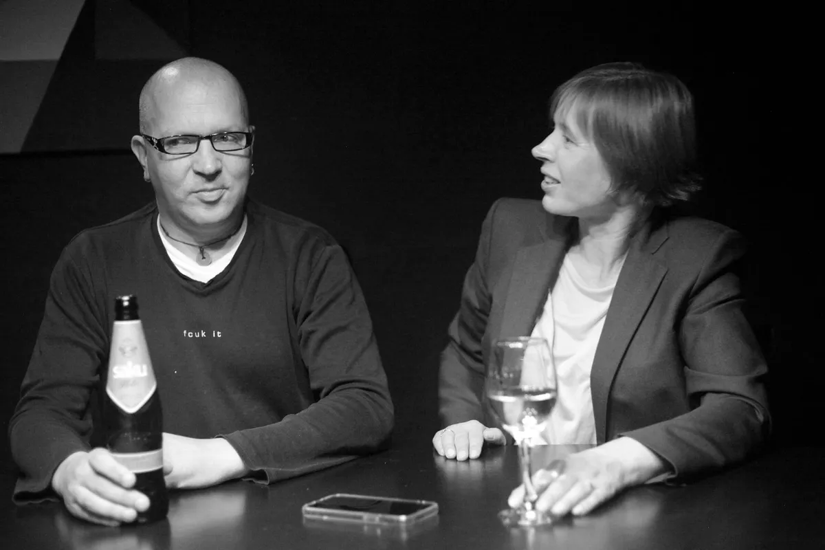 President Kersti Kaljulaid Juku Raadio salvestusel