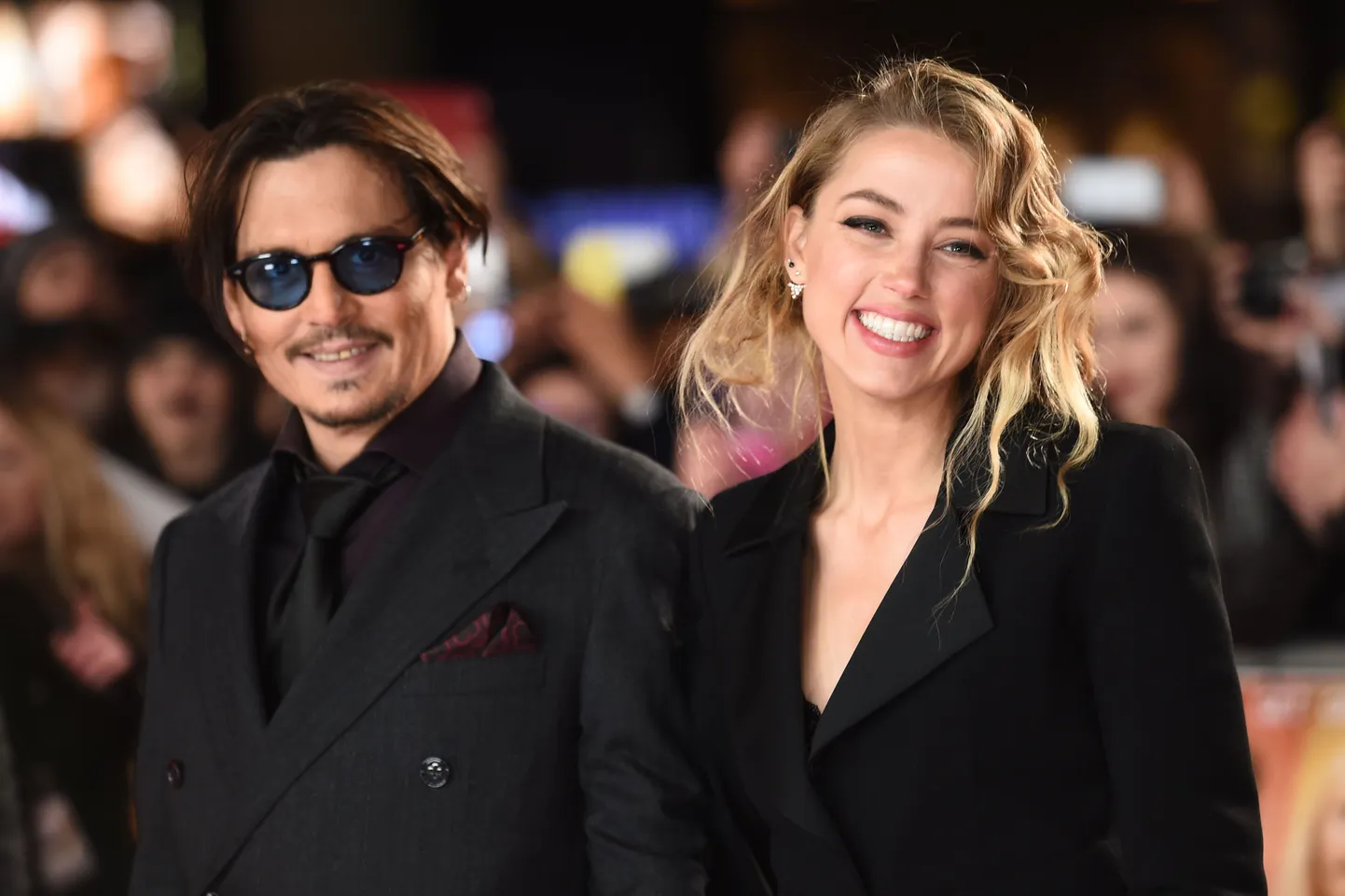 Johnny Depp ja Amber Heard.