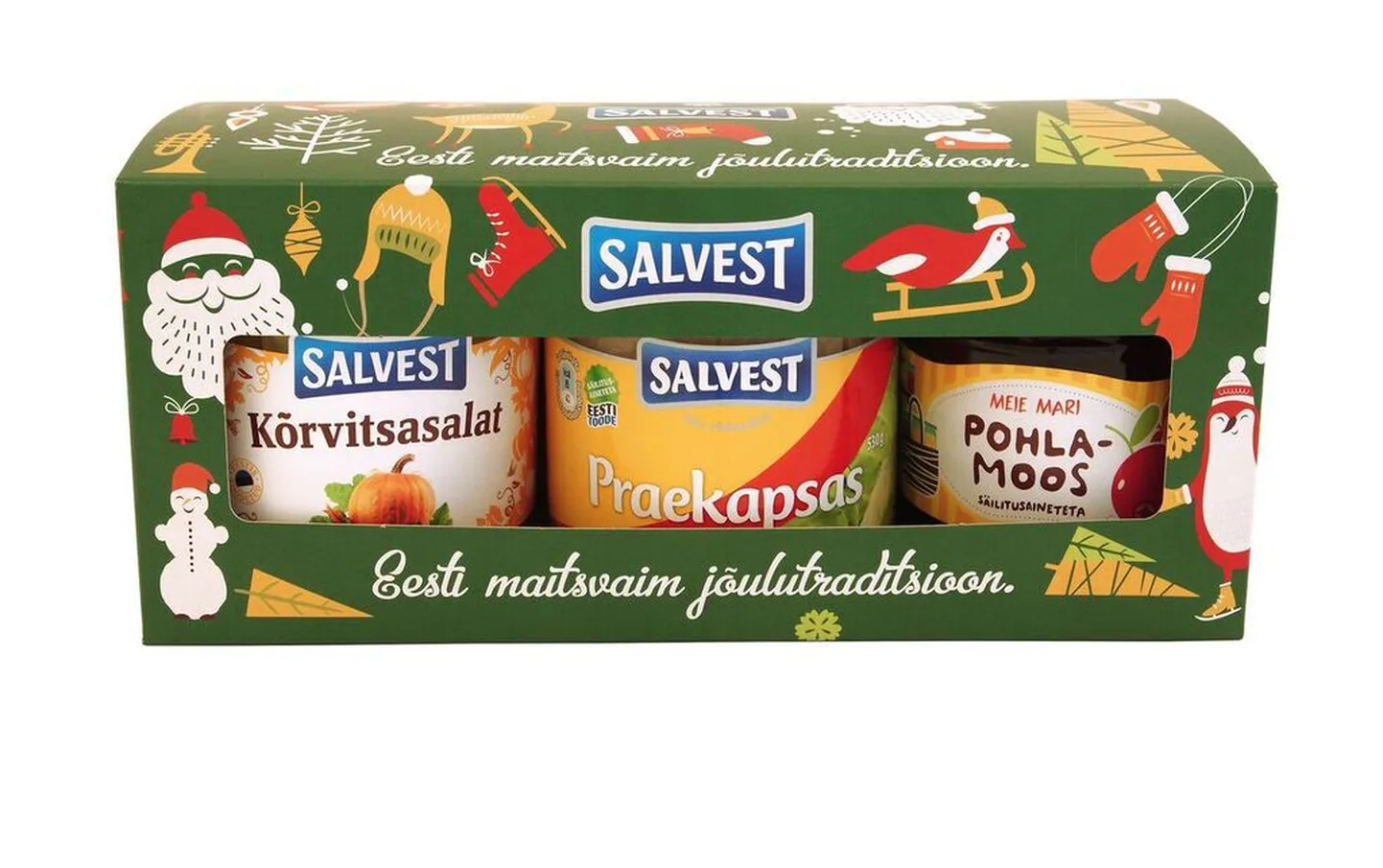 Salvesti jõulupakk.
