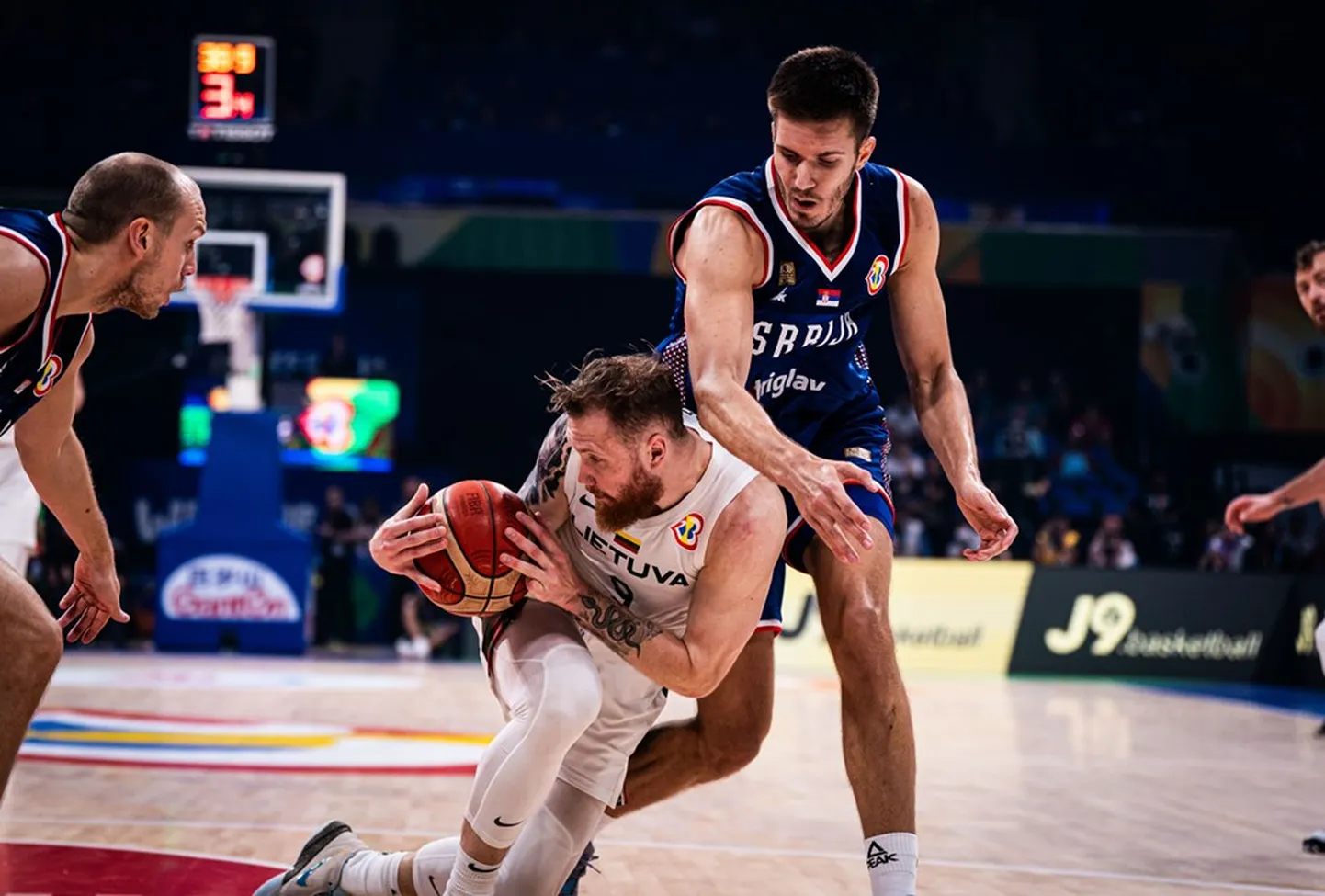 Serbia võitis Leedu vastu avapoolaja.