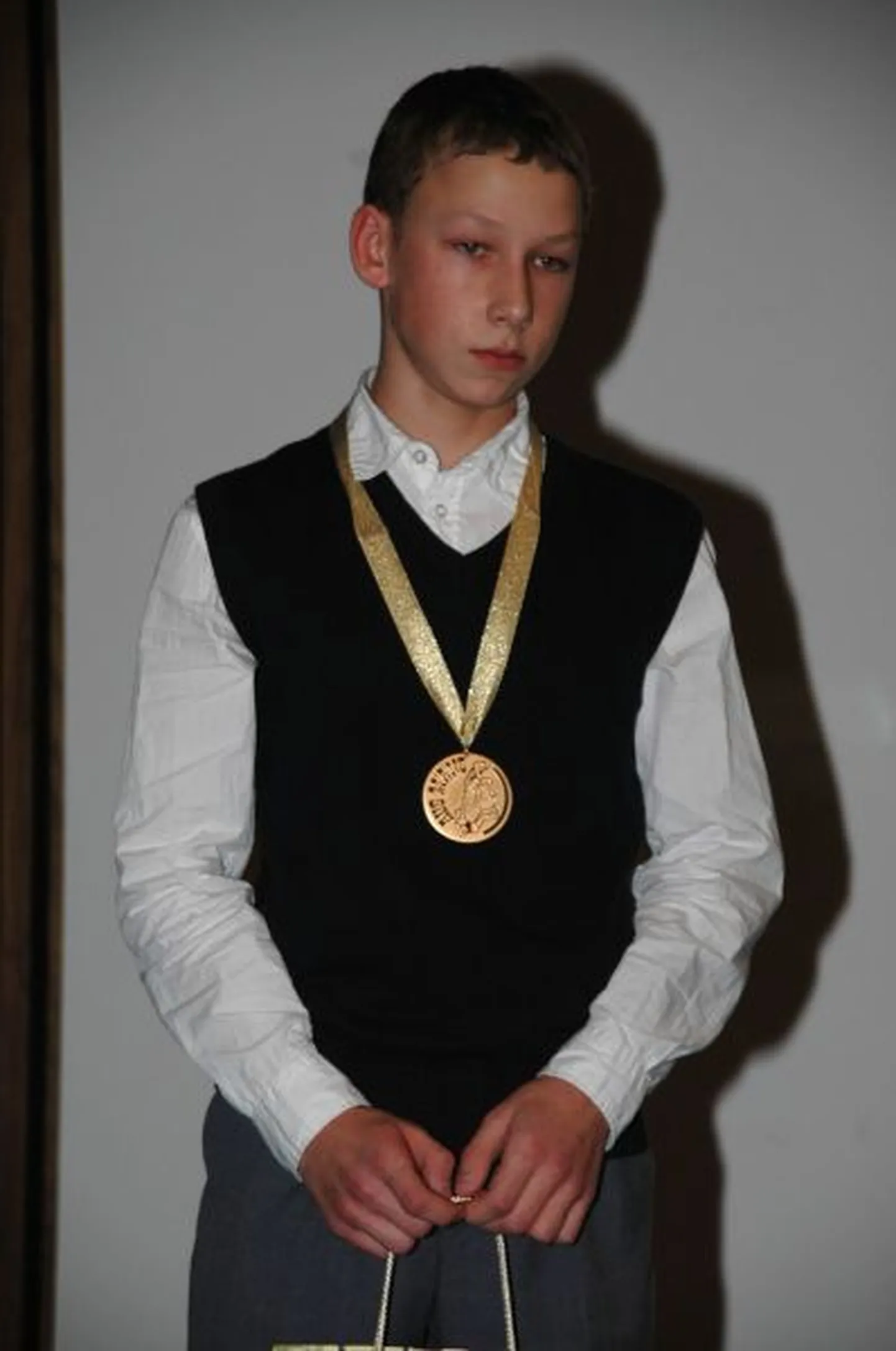 Ausa mängu konkursi tänavune üldvõitja Georg Kõivumägi.