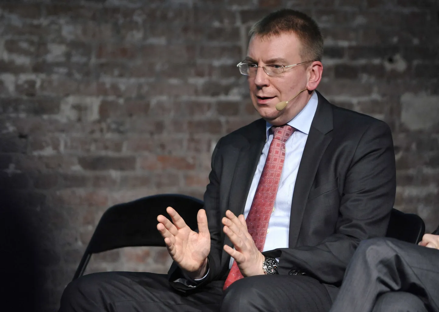 Läti välisminister Edgars Rinkevics.