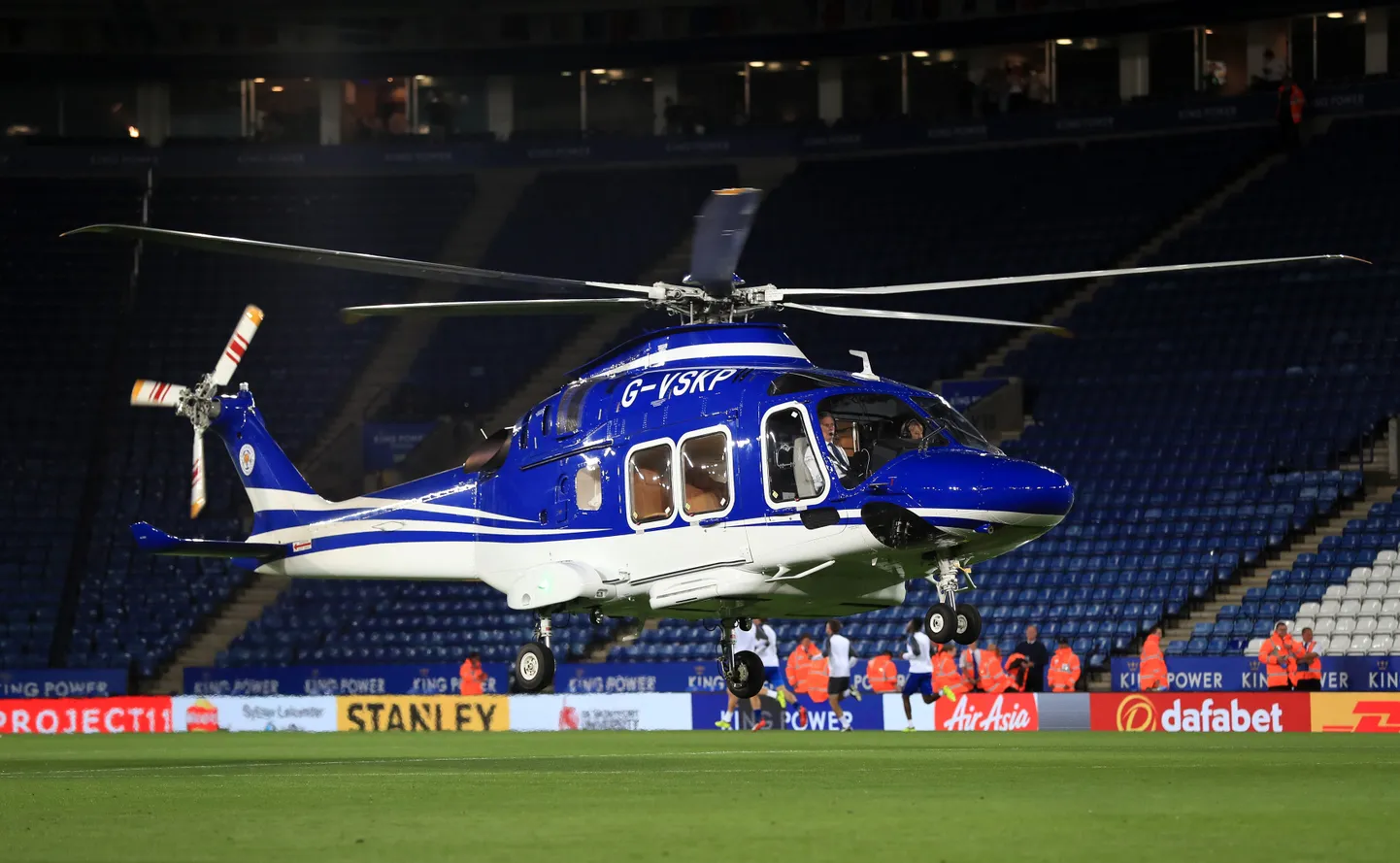 Vichai Srivaddhanaprabha helikopter.