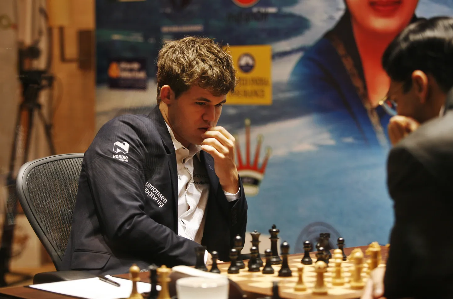 Magnus Carlsen.