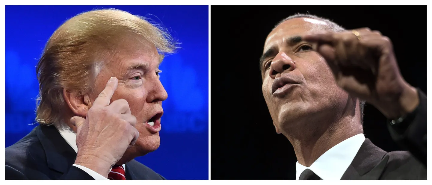 Trump versus Obama