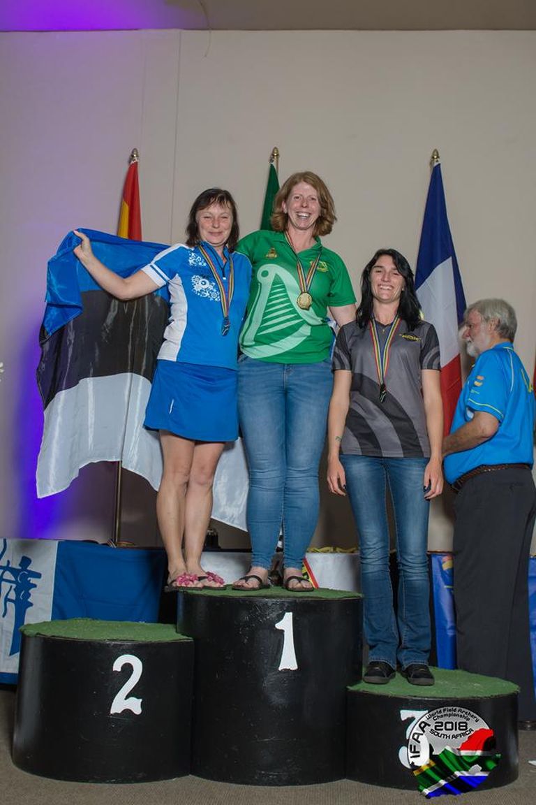 Aire Lauren tõi Pärnumaale naiste maastikuvibu maailmameistrivõistlustes hõbemedali.