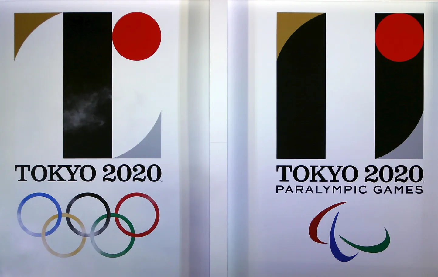 Эмблемы Олимпиады в Токио.