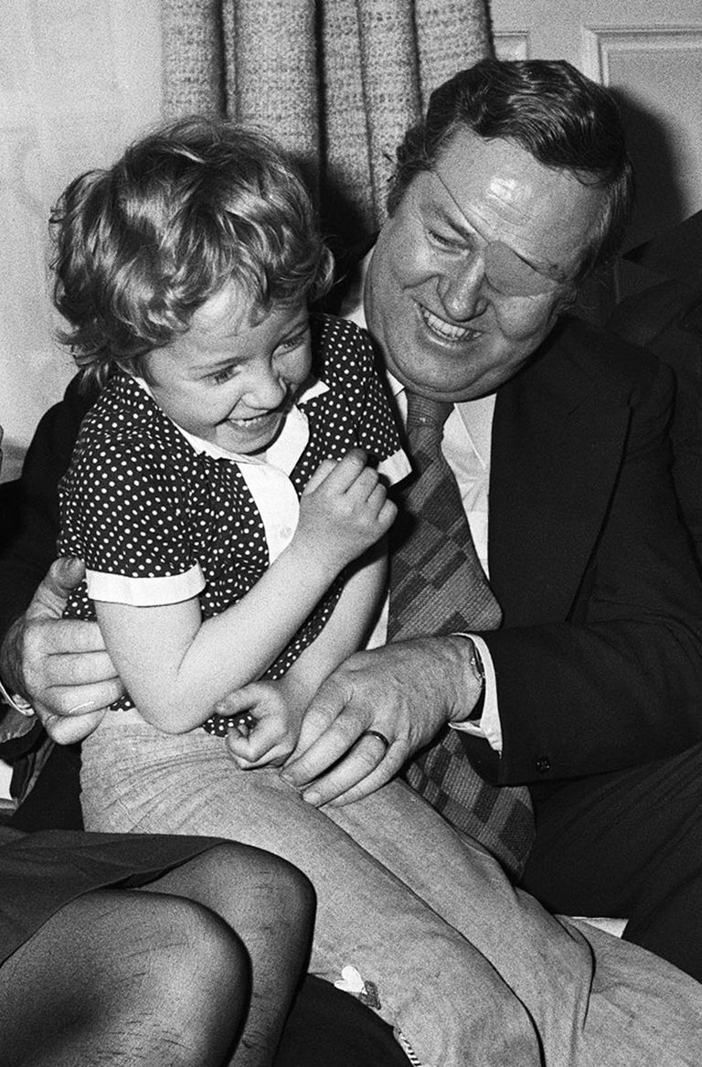 Jean-Marie Le Pen ja ta tütar Marine 1974. aastal