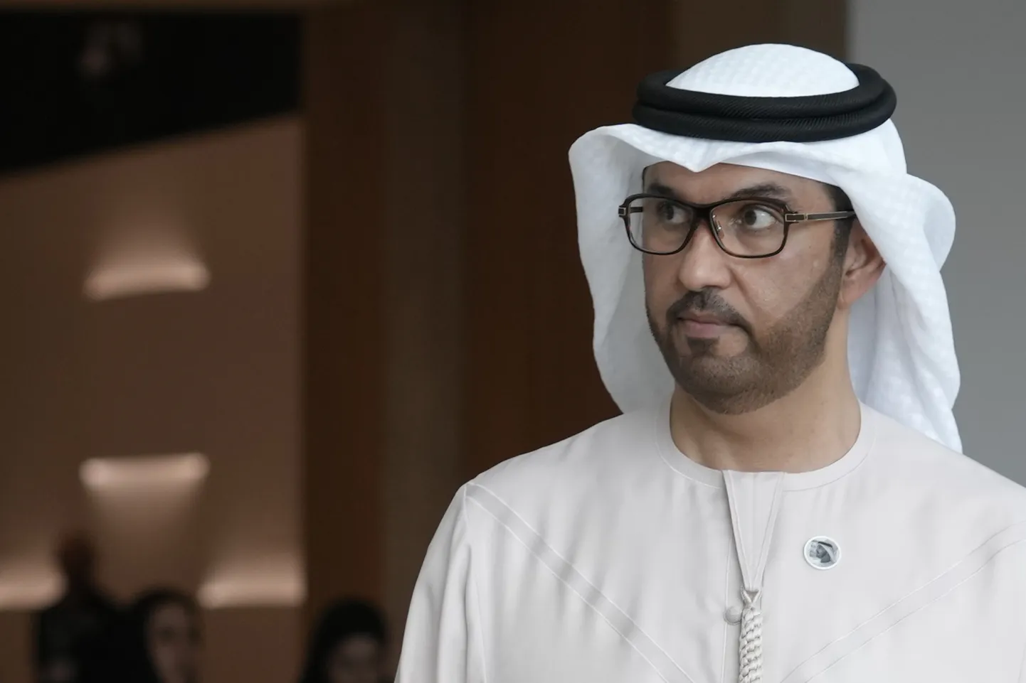 Kliimatippkohtumise COP28 eesistuja sultan Ahmed Al Jaber, kes on ühtlasi Araabia Ühendemiraatide riikliku naftahiiu ADNOC peadirektor.