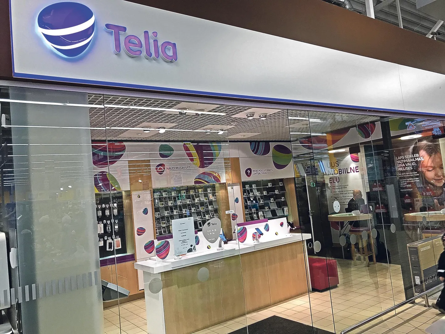 Telia esindus. Foto on illustreeriv.