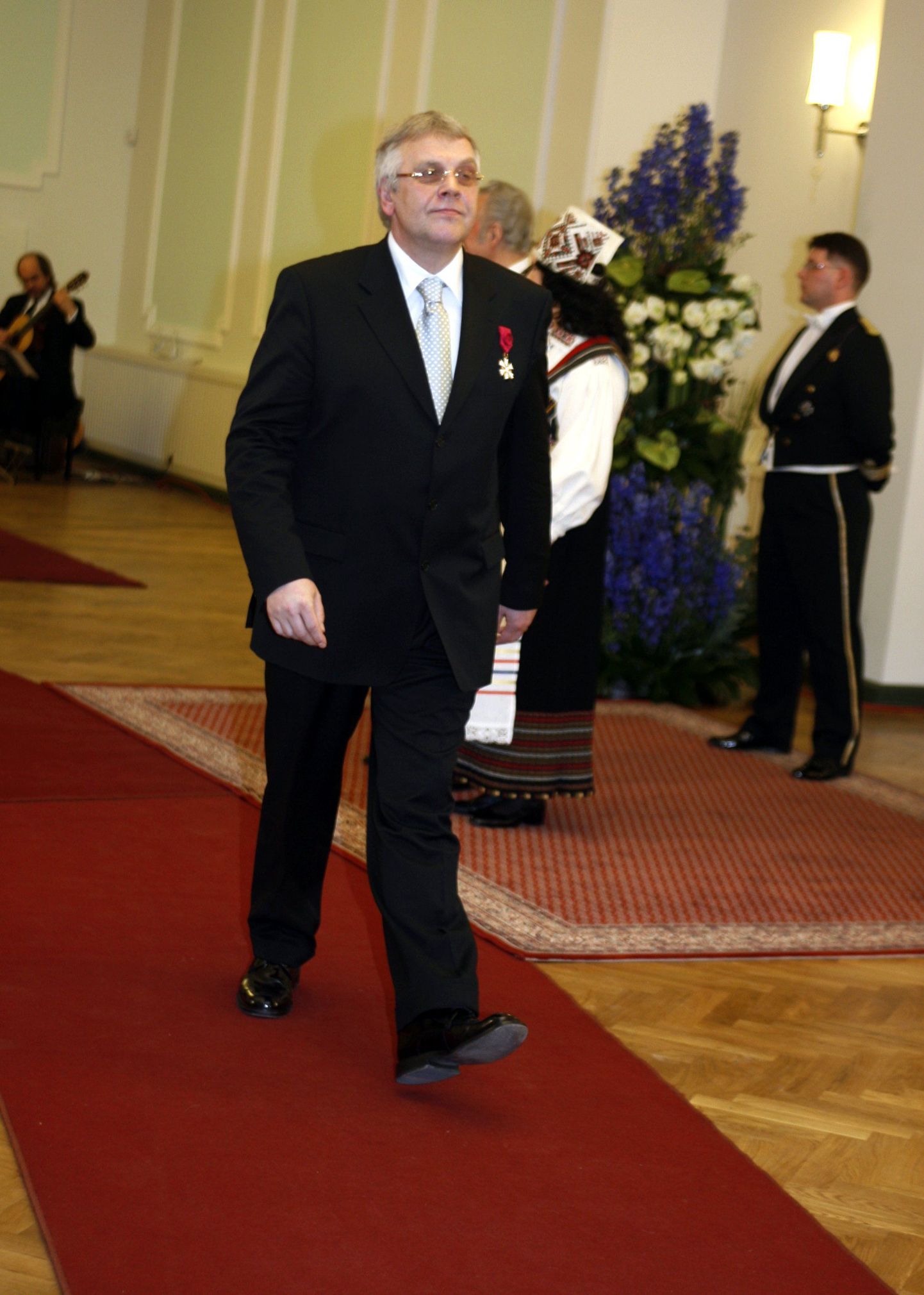 Urmas Ott presidendi vastuvõtul 2006. aastal.